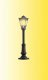 Nostalgic Park Lamp -- 3/4′ 2cm Tall, Z, Viessmann Modellspielwaren 7174