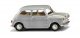 1959-1967 Morris Mini-Minor Austin 7 - Assembled -- Silver-Gray, HO, Wiking 22606