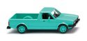 1982-1992 Volkswagen Caddy Pickup Truck - Assembled -- Mint Green, HO, Wiking 4749