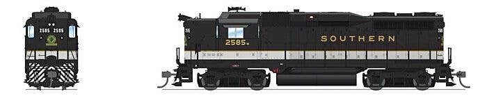 EMD GP30 High Nose - Standard DC - Stealth -- Southern Railway 2588 (Tuxedo, black, white), HO, Broadway Limited Imports 9579