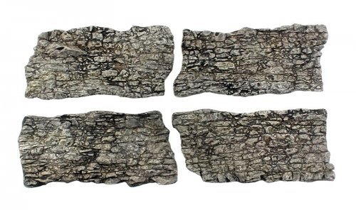 Rock Faces - Ready Rocks -- 4 Pieces, All Scales, Woodland Scenics 1138