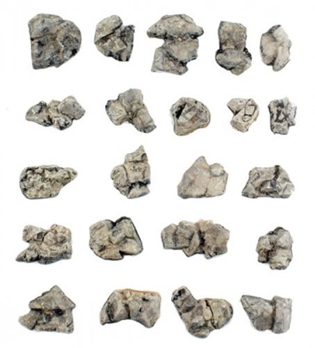 Boulders - Ready Rocks -- 22 Pieces, All Scales, Woodland Scenics 1142