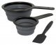 Plaster Mixing Set -- 1 Each: 32oz 946mL Bowl, 8oz 236mL Measuring Cup, Spatula, All Scales, Woodland Scenics 1187