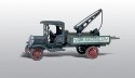 American Trucks - 1914 Diamond T (Cast Metal Kit) -- Service Truck with Winch (Dry Transfer Lette, HO, Woodland Scenics 217