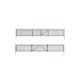Picket Fence - Kit with Gates, Hinges & Planter Pins -- Total Scale Length: 192′ 58.5m, HO, Woodland Scenics 2984