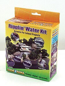 Scene-A-Rama(TM) Diorama Add-On Kits -- Ripplin′ Water Kit, HO, Woodland Scenics 4122