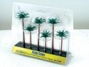 Scene-A-Rama(TM) Diorama Trees -- Palm Trees pkg(6) - 4 to 5′ 10.2 to 12.7cm, HO, Woodland Scenics 4152