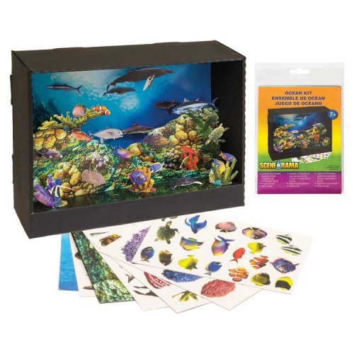 Ocean - Scene-A-Rama(TM) -- Kit, All Scales, Woodland Scenics 4242