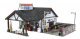 Ethyl′s Gas & Service - Built-&-Ready Landmark Structures(R) -- Assembled, Pre-Installed LED Ligh, N, Woodland Scenics 4935