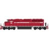 EMD/GMDD SD40-2W - Sound and DCC -- Ellis & Eastern (red, white), N, Intermountain Railway Company 69315S