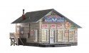 Carver′s Butcher Shoppe - Built-&-Ready(R) -- Assembled, N, Woodland Scenics 4958