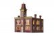 Firehouse - Built-&-Ready Landmark Structures(R) -- Assembled - 6-21/32 x 5-7/8′ 16.9 x 14.9cm, HO, Woodland Scenics 5034