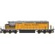 GMDD SD40-2 - Sound and DCC -- Pennsylvania Northeastern 5315 (Simplified Stripes, yellow, black, gray), N, Intermountain Railwa