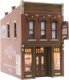 Built-&-Ready Landmark Stuctures(R) Assembled -- Sully′s Tavern, HO, Woodland Scenics 5049