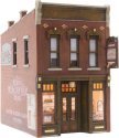 Built-&-Ready Landmark Stuctures(R) Assembled -- Sully′s Tavern, HO, Woodland Scenics 5049