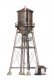 Rustic Water Tower - Built-&-Ready(R) Landmark Structures(R) -- Assembled - 3-15/16 x 4-27/32 x , HO, Woodland Scenics 5064