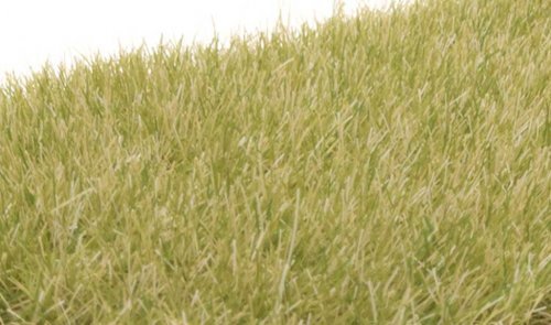Static Grass - Field System -- Light Green 1/4′ 7mm Fibers, All Scales, Woodland Scenics 623