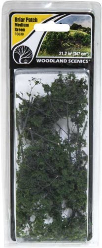 Briar Patch - Field System -- Medium Green, All Scales, Woodland Scenics 638