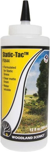 Static-Tac(TM) - Field System -- 12oz 118 mL, All Scales, Woodland Scenics 644
