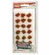Peel `n` Plant Tufts - All Game Terrain -- Red Flowers, All Scales, Woodland Scenics 6629
