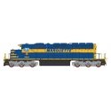 EMD SD40-2 w/LokSound & DCC -- Marquette Rail 3001 (blue, yellow), HO, Intermountain Railway Company 49390S