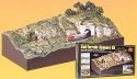 Subterrain Scenery Kit -- 12 x 24′ Includes Scenery, Landscape, Section N-Scale Track Bed & Track, N, Woodland Scenics 929