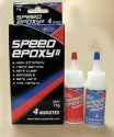 Speed Epoxy II - 4-Minute Set Time -- 2-2/5oz 71g, All Scales, Deluxe Materials Ltd AD66