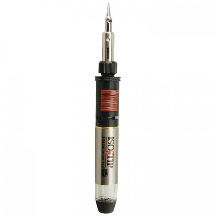 Pro 120 Butane Soldering Iron Kit -- Includes Soldering Iron, 1.6mm Conical and Torch Tips, Cap w, All Scales, ISO-TIP 7977