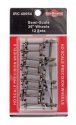 All Brass Insulated Wheel Sets pkg(12) -- 36′ Semi-Scale, HO, Intermountain Railway Company 40054