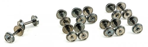 36′ High Detail Brass Insulated Wheelsets -- 12 Axles, N, Intermountain Railway Company 60071