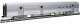 85′ Budd Baggage-Railway Post Office - Ready To Run -- Painted, Unlettered (silver), HO, WalthersMainline 30300