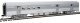 85′ Budd Baggage-Railway Post Office - Ready To Run -- Painted, Unlettered (silver), HO, WalthersMainline 30300