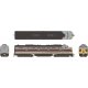 EMD E8A - Standard DC -- Delaware, Lackawanna & Western 818 (gray, maroon, yellow), HO, Rapido Trains Inc 28079