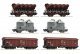 6 piece display: Marshalling yard/bulk goods, DB, HO, Roco 6600329