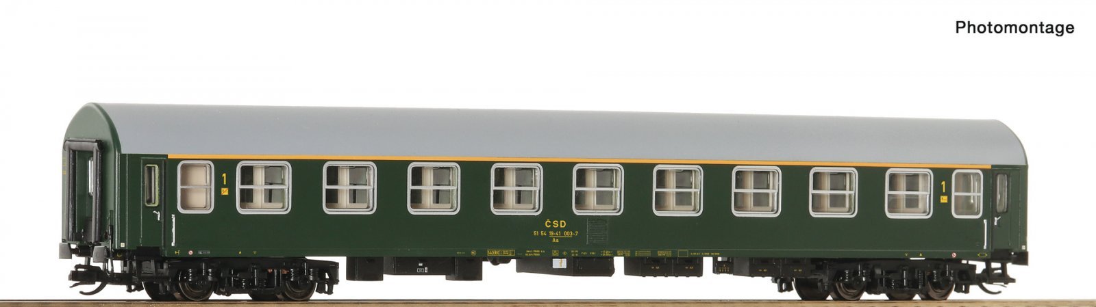 1st class coach, CSD, TT, Roco 6280039