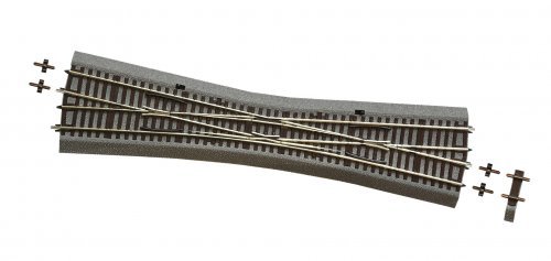 Single slip turnout EKW10, HO, Roco 42592