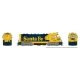 Santa Fe CF7 w/Square Cab - Standard DC -- Santa Fe 2428 (Warbonnet, blue, yellow), HO, Rapido Trains Inc 70102