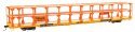 89′ Flatcar w/Tri-Level Open Auto Rack - Ready to Run -- Denver & Rio Grande Western(TM) 802868, HO, WalthersMainline 8208