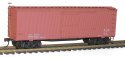 36′ Double-Sheathed Wood Boxcar w/Steel Roof, Wood Ends, Fishbelly - Kit -- Data Only (Boxcar Red, 1, HO, Accurail Inc 1797