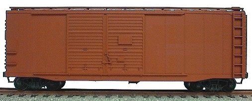 AAR 40′ Double-Door Boxcar - Kit -- Undecorated, HO, Accurail Inc 3600