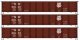 AAR 41′ Steel Gondola 3-Pack - Kit -- New Haven 58129, 58163, 58194 (Boxcar Red, Script Logo), HO, Accurail Inc 37674
