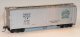 40′ Steel Reefer w/Hinged Door - Kit -- Canadian National 209830 (silver, black, green Leaf Logo), HO, Accurail Inc 8315