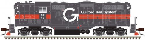 EMD GP7 - ESU Sound and DCC - Classic(R) Gold -- Guilford Rail System ST 22 (gray, o, HO, Atlas Model Railroad Co. 10003953