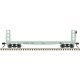 42′ Pulpwood Flatcar with Load - Ready to Run -- Southern Pacific 7075 (MOW gray), HO, Atlas Model Railroad Co. 20007583