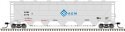 Trinity PD5000 Covered Hopper - Ready to Run -- Archer-Daniels-Midland 51224 (white, , N, Atlas Model Railroad Co. 50005667