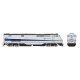 GE P32AC-DM - Standard DC -- Metro-North 205 (silver, blue), HO, Rapido Trains Inc 85010
