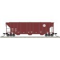 PS-2 4427 3-Bay Covered Hopper - Ready to Run - Master(R) -- BNSF Railway 412122 (Box, N, Atlas Model Railroad Co. 50006785