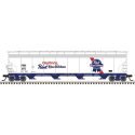 ACF 5748 4-Bay Covered Hopper - Ready to Run - Master(R) -- Pabst Blue Ribbon 1881 (s, N, Atlas Model Railroad Co. 50006992