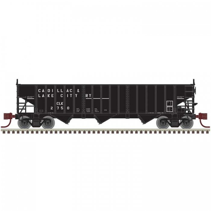 Pullman-Standard PS-2750 3-Bay Hopper - Ready to Run - Master(R) -- Cadillac and Lake, N, Atlas Model Railroad Co. 50007016