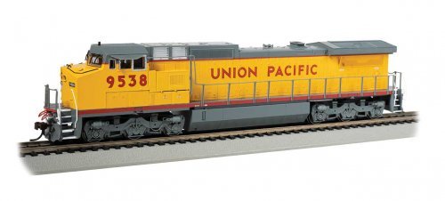 GE Dash 8-40CW - Sound and DCC -- Union Pacific 9358 (Armour Yellow, gray, red frame stripe), HO, Bachmann Industries 68514